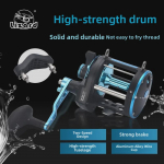 Kemalong Double Speed ​​Metal Sea Fishing Reel - Mereveevastane trumliratas Single Speed 3000 Right Hand