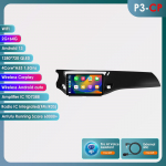 Ossuret 9'' 8-tuumaline 2DIN Android-autoraadio Citroen C3 DS3 2010-2016 jaoks Autoraadio Multimeedia Videoesitaja GPS-navigatsioonipeaseade Intelligentne RDS Carplay 4G P3CP B 4Core 2G 64G AI