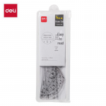 Lahe must 4-osaline &otilde;pilaste joonlauakomplekt algkoolile