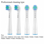 4 tk Asendusharjapead Oral-B universaalsele elektrilisele hambaharjale Sobivad Advance Power/Pro Health Vitality Precision Clean