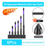 Magnetilised kruvikeeraja otsikud Libisemiskindlad P&otilde;rutuskindlad Phillips L&ouml;&ouml;kotsikud Kuuskantvarrega Legeeritud terasest otsikud Sobivad elektrit&ouml;&ouml;riistadele 6 Pcs Set