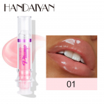 handaiyan Lip Plumping Booster Lip Lacquer - Needle Precision Applicator with Chili Extract & Optical Plumper