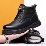 Martini saapad meeste soojad nahast villased paksendatud k&otilde;rge s&auml;&auml;rega puuvillased nahkkingad t&ouml;&ouml;riistad lumesaapad libisemiskindlad ja veekindlad 38