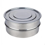 Seed Sprouting Kit in Stainless Steel, Stackable Tray for Plant Growth with Mesh 1 mesh plate set