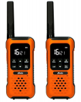 K&otilde;rgsagedusraadio, walkie-talkie komplekt ALECTO FR-300OE, Alecto oranž