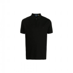 Polo Ralph Lauren Tikitud V&auml;ike Logo T&otilde;mblukuga Krae L&uuml;hikeste Varrukatega Polo S&auml;rk Meeste topid Must 710842622-001 XS