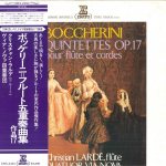 LP Christian Larde - Boccherini: Fl&ouml;&ouml;dikvintett Op. 17 ERX2435 ERATO 1980 Jaapan Obi Klassikaline Kasutatud