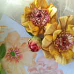 Personaliseeritud Ehtsast Nahast K&auml;sitsi Valmistatud Lillega Kottide Ripats Kohandatud Kingitused Emale S&otilde;brap&auml;eva Kingitused kollane