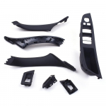RHD parempoolse juhi auto siseukse k&auml;epideme k&auml;etoe paneeli t&otilde;mmatav trimmikatte komplekt BMW 5. seeria F10 F11 520i 523i 525i 528i 530i 2010-2016 jaoks
