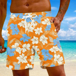 Meeste moe Hawaii mustriga elastse v&ouml;&ouml;kohaga vabaaja joogap&uuml;ksid rannap&uuml;ksid S