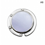 &Uuml;mmargune kaasaskantav kokkupandav metallkott konksuga rahakott k&auml;ekoti riidepuu naiste kotihoidik siseruumides ja v&auml;listingimustes kontorilaual kasutamiseks