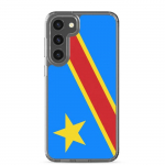 Coque T&eacute;l&eacute;phone &ndash; Samsung &ndash; Galaxy S23 Ultra &ndash; Drapeau RDC &ndash; Supp &ndash; Mitmev&auml;rviline