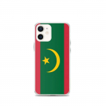 Coque T&eacute;lephone Drapeau Mauritanie &ndash; iPhone 12 mini