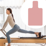 Mugav Pilates Reformeri mati lisatarvik treeninguks roosa