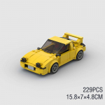 MOC F1 Linna Kiiruse Spordi Meistri V&otilde;idus&otilde;iduauto Ehitusklotsid Tellis R34 RX-7 S&otilde;iduk Superauto Kiire ja Vihane MK4 Supra Laste M&auml;nguasjad
