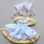 Riided 30 cm nukule Vabaaja r&otilde;ivad Kleit Seelik M&uuml;ts T-s&auml;rk P&uuml;ksid R&otilde;ivakomplekt 1/6 BJD nuku vahetusriided DIY nuku aksessuaarid For 1-6 BJD(30cm)