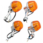 TIGRE BLANC CB250T CB400F CL350 Mootorratta suunatuli CB Suure heledusega Oranž Kollane 12 2 long stays, 2