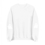 Naiste topid pikkade varrukatega R-kaelusega s&auml;rgid S&uuml;gismood Vabaaja &Auml;ri Tuunika Pluusid XL valge