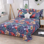 3 tk/komplekt Kodutekstiil Voodilina Komplekt Padjap&uuml;&uuml;ridega Puuvillane Materjal Armastajate Toa Voodipesu Lame Voodilina Voodilina Komplekt 200x230cm&set