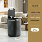 Automaatne nutikas induktsiooniga pr&uuml;gikast koju &ndash; Suur mahutavus elutuppa, k&ouml;&ouml;ki, vannituppa Long-lasting Battery - Rechargable