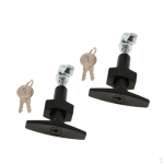2 kit Garage handle type lock W two keys For Cabinet Truck