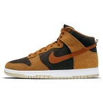 Nike Dunk High Premium Dark Curry Unisex tossud Pruun Samet-Pruun Tume-Punakas DD1401-200 42