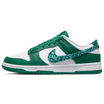 Nike Dunk Low Roheline Paisley Naiste Tossud Valge Malahiit DH4401-102 36.5