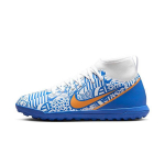 Nike Zoom Mercurial Superfly 9 Academy CR7 TF GS Azulejo Laste tossud Sinine Valge Concord DQ5330-182 38.5