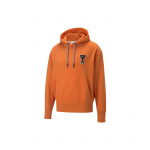 Puma X Ami Hoodie Jaffa oranžid unisex topsid 536231-72 XXS