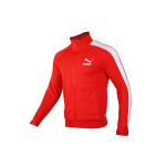 Puma Ikooniline vabaaja p&uuml;stkraega jakk meestele pealisr&otilde;ivad erepunane 595976-11 L