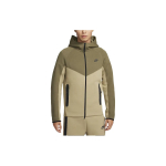 Nike Tech Fleece Windrunner Kapuutsiga pusa Meeste &uuml;laosad Oliivroheline FB7922-276 M