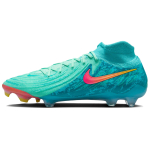 Nike Meeste Phantom Luna 2 Elite LV8 FG Vortex Pack Meeste Tennised Roheline Roheline-Helendav Must FJ2571-300 40.5
