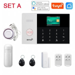 PG-103 WIFI + GSM Kodune Vargusvastane H&auml;ires&uuml;steem Nutikas Alex Googlehome H&auml;&auml;lejuhtimine Vargusvastane H&auml;irekomplekt