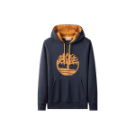 Timberland Logo Prindiga T&otilde;mblukuga Kapuutsiga S&auml;rk Meeste Kapuutsid Sinine A69WN-433 S