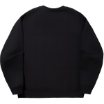 Li Ning Trendikad Spordisarja Lihtne &Uuml;hev&auml;rviline &Uuml;mara Kaelusega Pullover Vabaaja Dressipluus Unisex dressipluus Must AWDV719-1 M