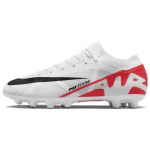 Nike Mercurial Vapor 15 Pro &Uuml;marotsaline Paeladega HG (Kummist l&uuml;hikesed trukid) Vastupidavad Jalgpallikingad Unisex Jalgpallikingad Valge Punane DJ5602-600 41