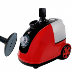 Nutikas kahepulgaline k&auml;eshoitav riideauruti ja vertikaalne triikmasin