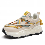 Kingad Meeste Tossud Meeste vabaajajalatsid Meeste Kingad Tenis Luksusjalatsid Treener Race Hingavad jalan&otilde;ud Mood Loafers Jooksujalatsid F 36 beež