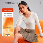 Women's Antibacterial Ribbed Long-Sleeve Base Layer Top L