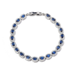 Tsitriiniga ovaalne k&auml;ev&otilde;ru Ehted Naiste Pikenduspandlaga Lihtne naiste k&auml;ev&otilde;ru K&otilde;rgetasemelised ehtetarvikud Length 18.5 cm Free 3 cm Extension Buckle kuninglik sinine v&auml;rv