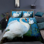 Prindiga Luigevoodipesukomplektid USA Kuningas 259x229cm Kvaliteetne &Uuml;lipehme Mugav Puuvillane Voodipesukomplekt Kodutekstiil Tekikotikomplekt EU Twin(135x200cm)