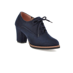 Kvaliteetsed Uued Suede Ruudukujulise Kontsaga Naiste Kingad Moodsad Elegantsed Daamide S&uuml;gisesed K&otilde;rged Kontsad Kontorikingad T&ouml;&ouml;kingad Suurused 32-43 37 black