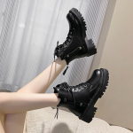 Naiste kingad 2024 K&otilde;rge kvaliteediga paeltega naiste saapad Moodne neetidega kontor ja karj&auml;&auml;r Talvised &uuml;mara ninaga pluss suuruses pahkluusaapad 35