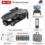 2025 Uus L500 PRO 4K GPS-droon kaameraga Harjadeta Pro Quadcopter FPV 5G Wifi 1,2 km 25 min lennuaeg RC Helikopter Kaamera Mini-droon must