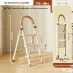 Kahekordse kasutusega multifunktsionaalne s&uuml;sinikterasest teleskoop-A-raamiga redel ja siseruumides kokkupandav riidepuu