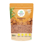 Organic India Jaggery pulber 500G Pakk 1 Puhas looduslik suhkruasendaja Rikas mineraalide poolest