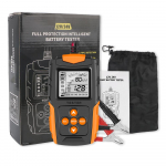 12V 24V automaatdiagnostika t&ouml;&ouml;riistad Akuanal&uuml;saator Autoaku tester Digitaalne v&auml;ntatav laadimist&ouml;&ouml;riist m&auml;rg-/geel-/pliiaku jaoks kollane