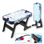 DEVESSPORT Table Air Hockey Sidney Pliable. Design Moderne. Roulettes, Rangement Facile. Familial. D&egrave;s 8 Ans