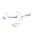 1/400 M&otilde;&otilde;tkava 21CM An 225 Mriya Transpordilennuki Mudel Vaikne Lennuk Kahe Ratta, Avatava Kabiiniga
