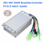36V/48V 350W elektrijalgratta E-jalgratta t&otilde;ukeratas harjadeta alalisvoolumootori kontroller CZECH REPUBLIC gray